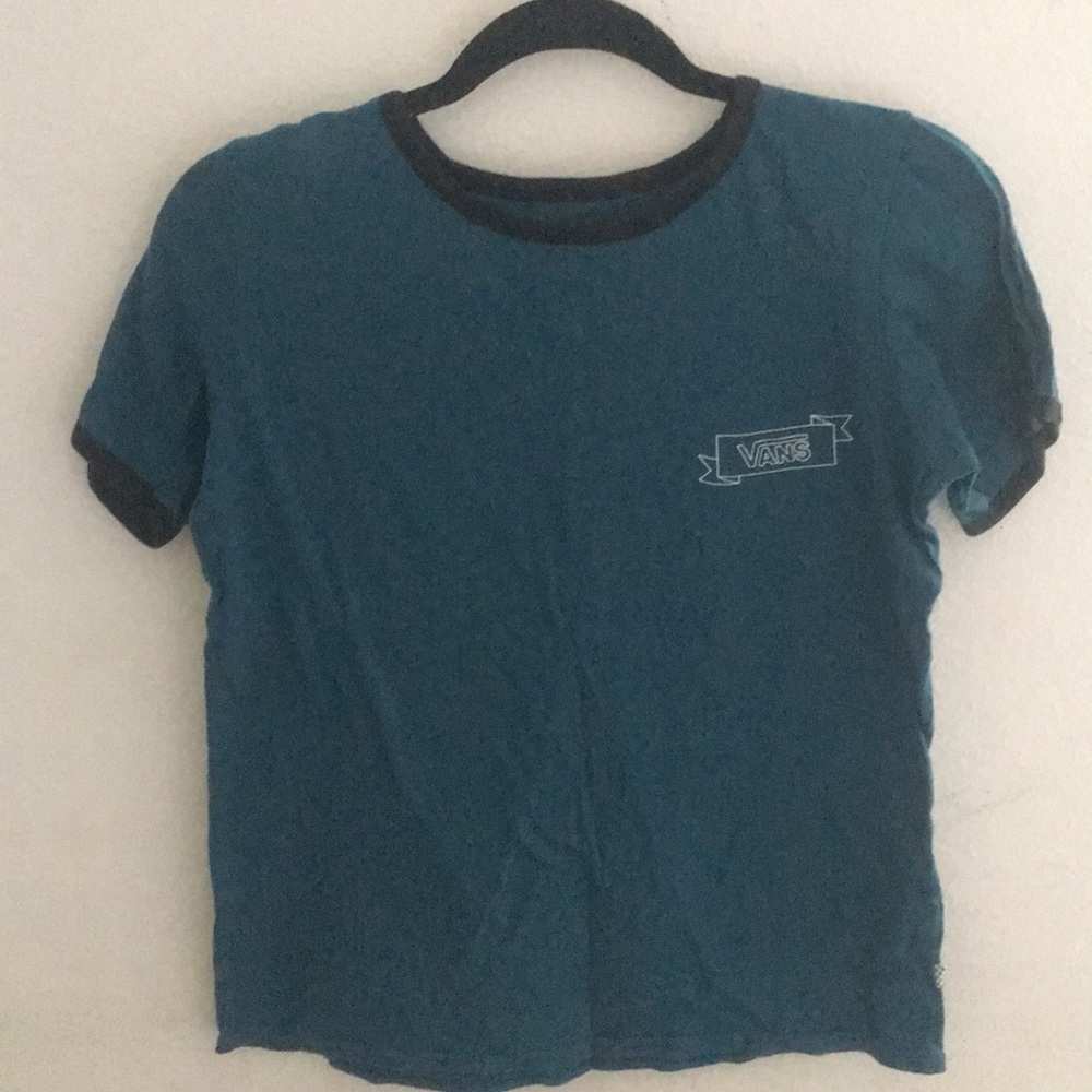 Vans cropped shirt
